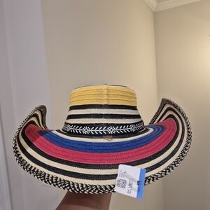 Colorful Striped Women's Hat